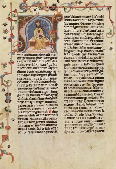 Illuminated Chronicle by Márk Kálti